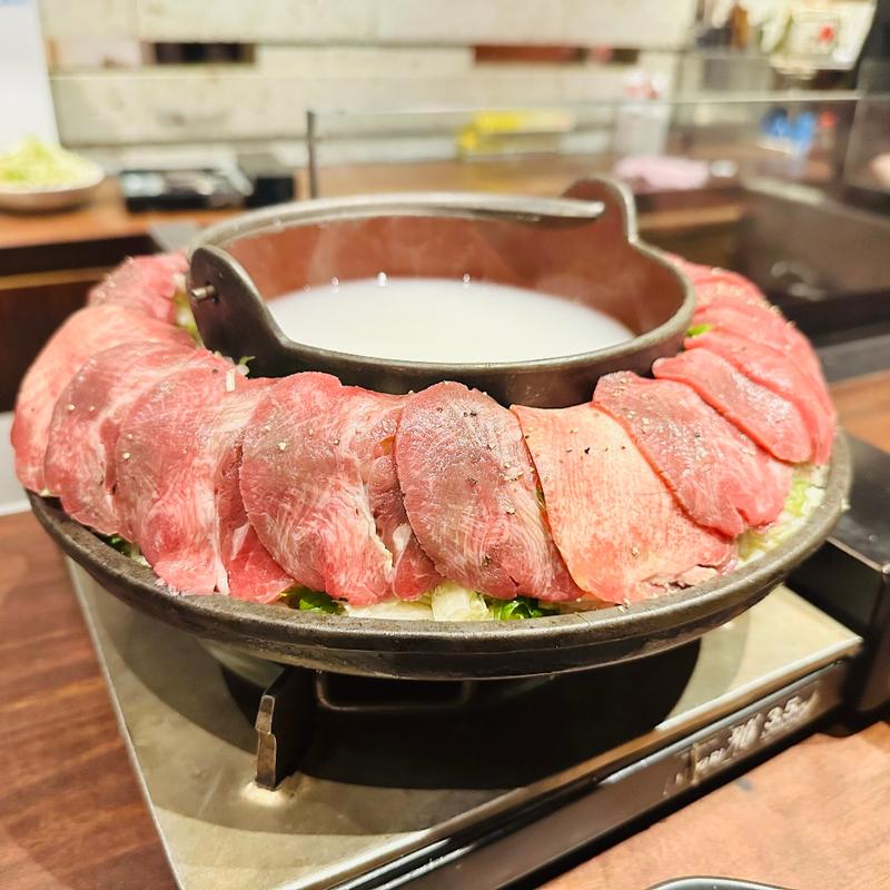 牛タン焼きしゃぶ(紅れや池袋西口店)