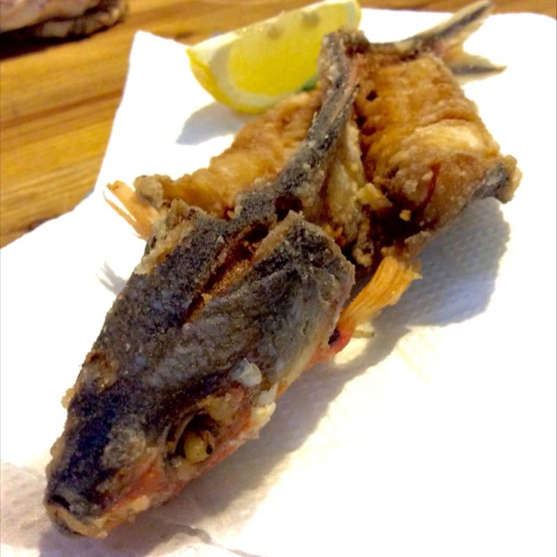 グルクンの唐揚(沖縄料理 海 KAI)