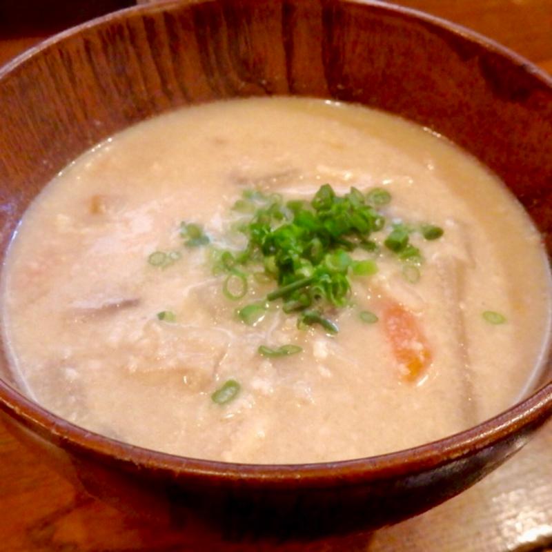 粕汁(酒饌亭 灘菊かっぱ亭)