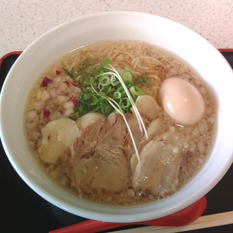 特製醤油背脂そば(ラーメンカーニバル奥州水沢)