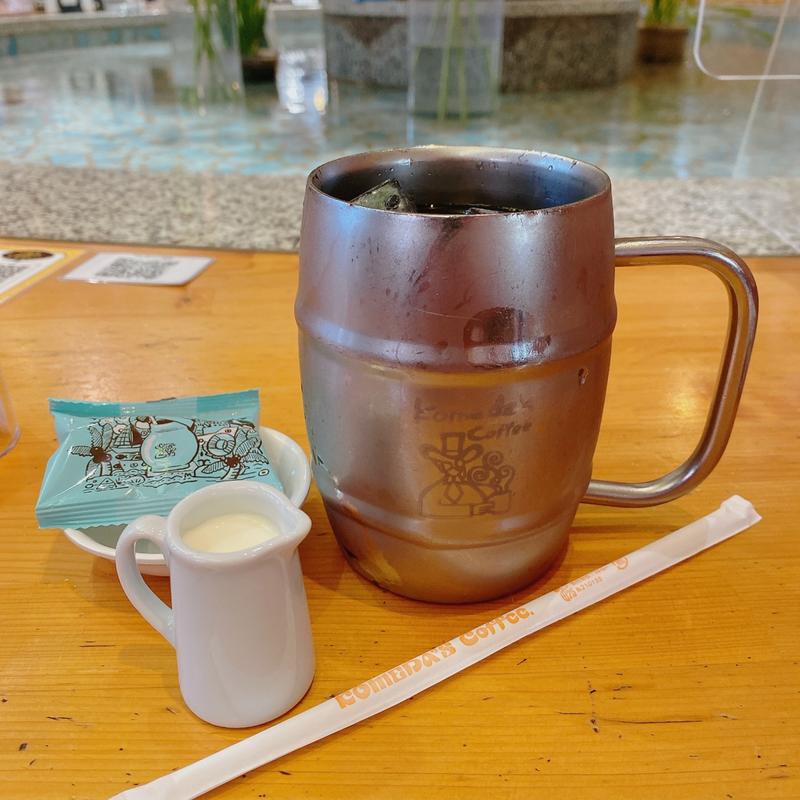 アイスコーヒー(たっぷりサイズ)(コメダ珈琲店 葵店)