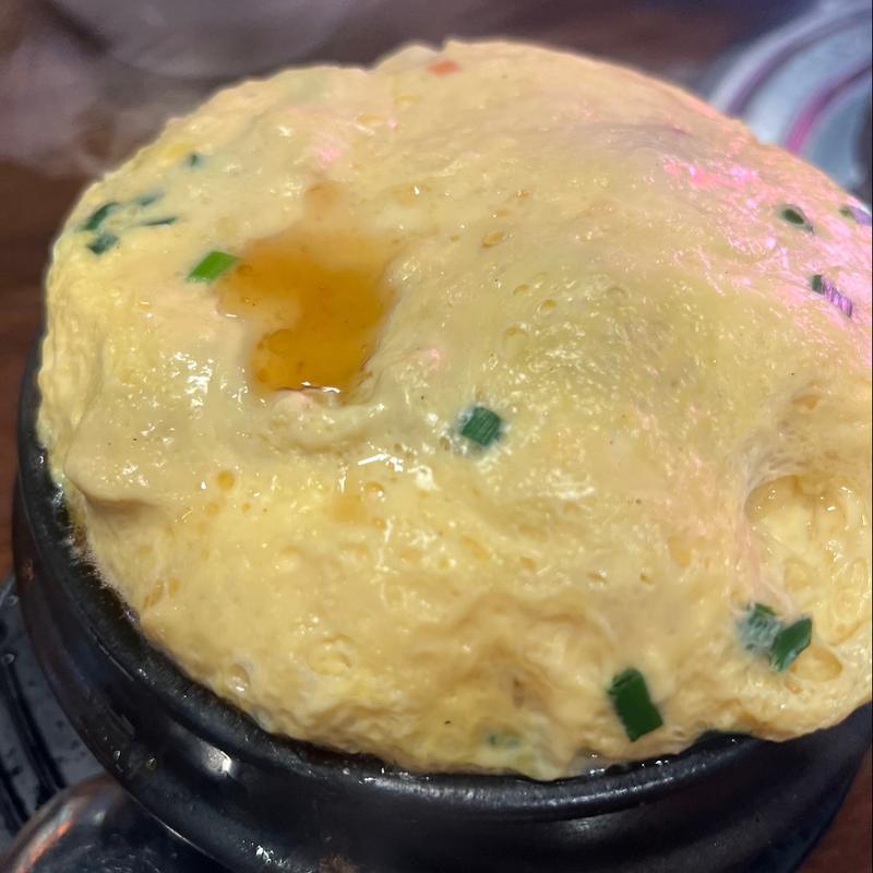 ケランチム（韓国風茶碗蒸し）(セマウル食堂 新大久保店)