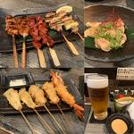 焼鳥、串揚げいろいろ