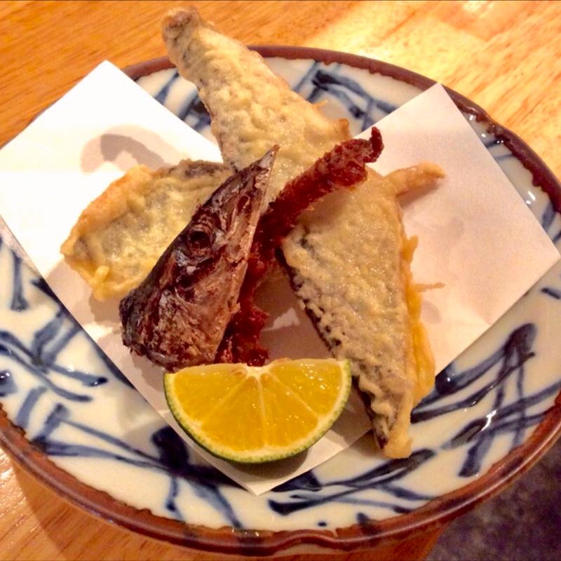 新サンマの天ぷら(國KOKU)