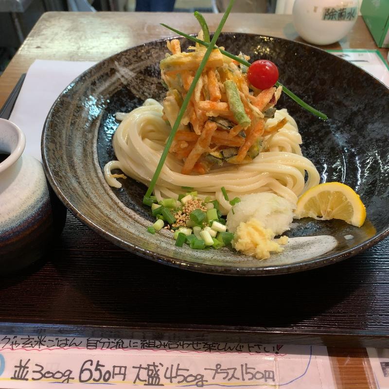 かきあげ天ぶっかけ(讃岐饂飩宏之輔 )