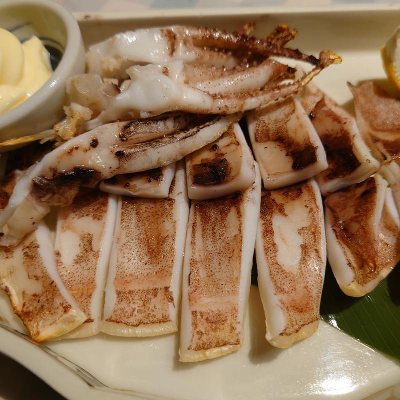 真イカの一夜干し(みなとや食堂)