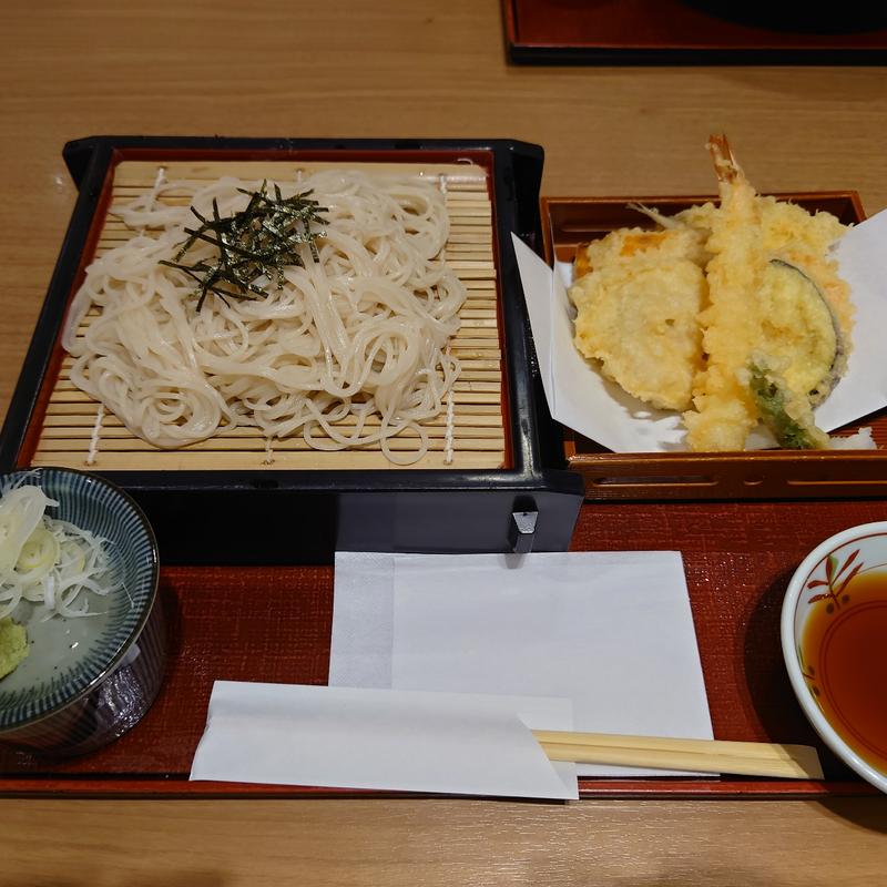 天ざるそば(お好みダイニング カトレヤ 松坂屋上野店)