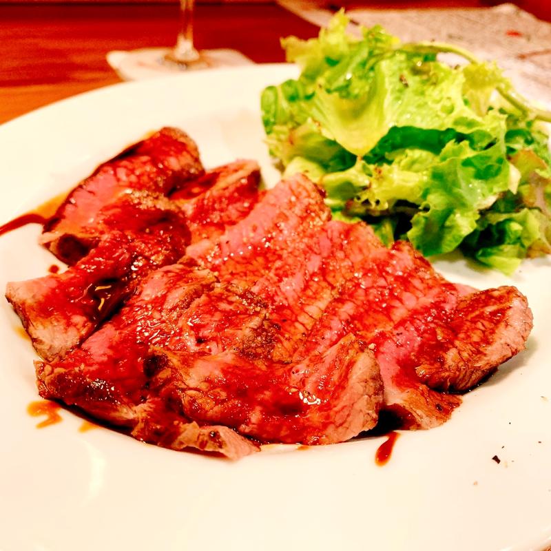 自家製上州牛ローストビーフ(わいん食堂４４ )