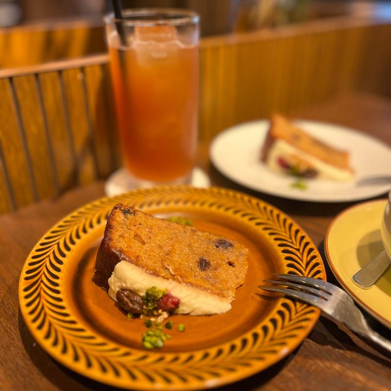 キャロットケーキ(Nippi Cafe Ginza)