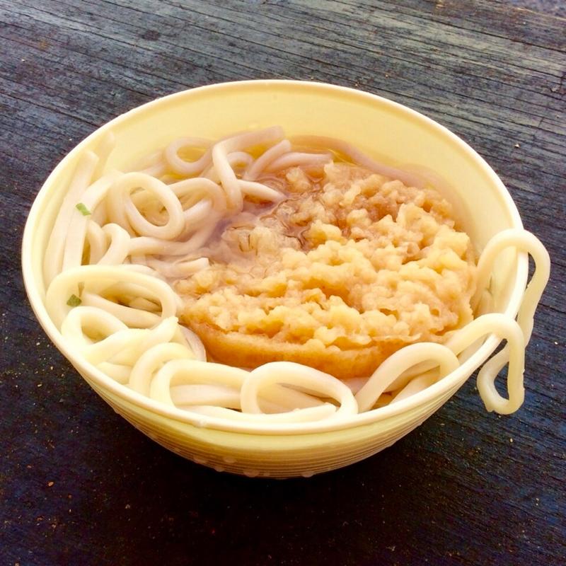 天ぷらうどん(石田鶏卵（株）)