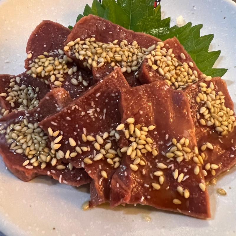 牛ハツ刺し(もつやき優貴 )