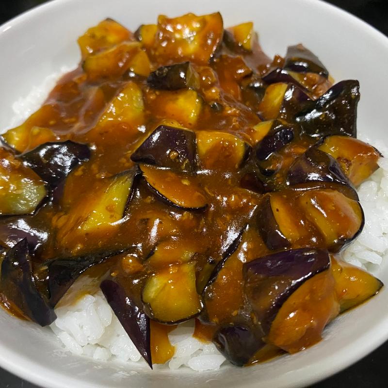 麻婆茄子丼(サニー原町店)