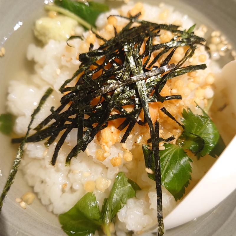 お茶漬け（鮭）(みなとや食堂)