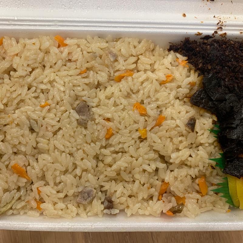 かしわ弁当(牧のうどん 空港店)