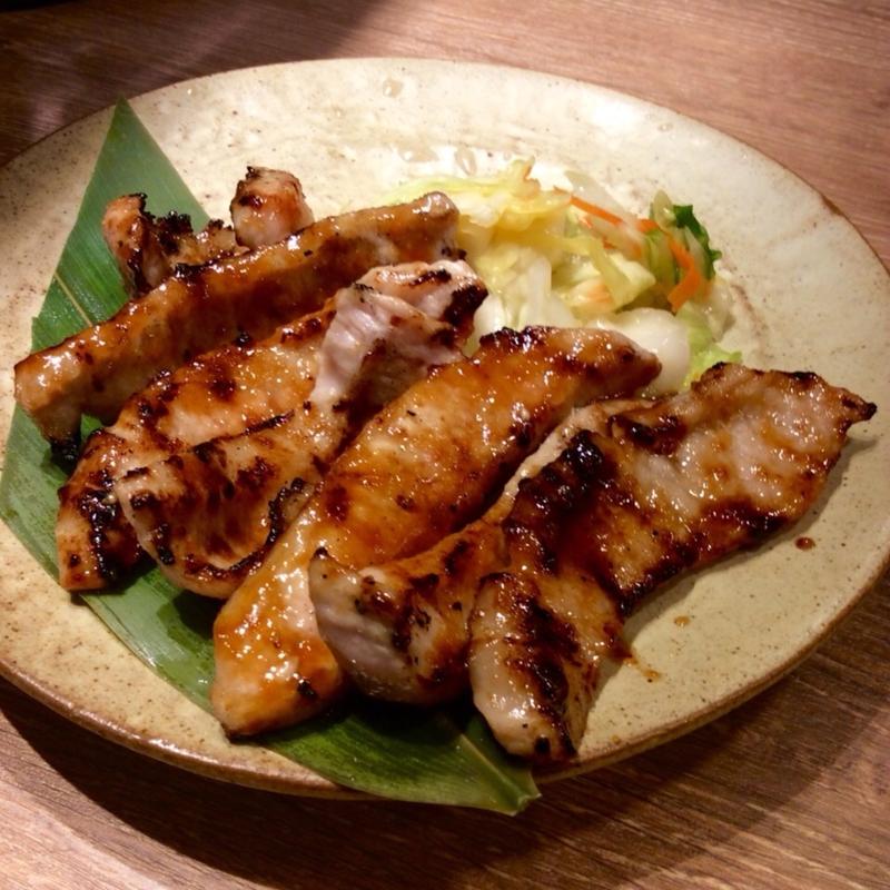 豚トロ炙り(炙り牛たん 万 西神中央店)