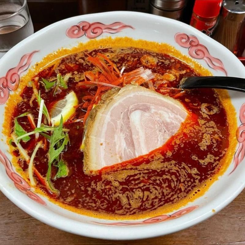 激辛〜麺10辛➕100円(ら～麺 つやつや)