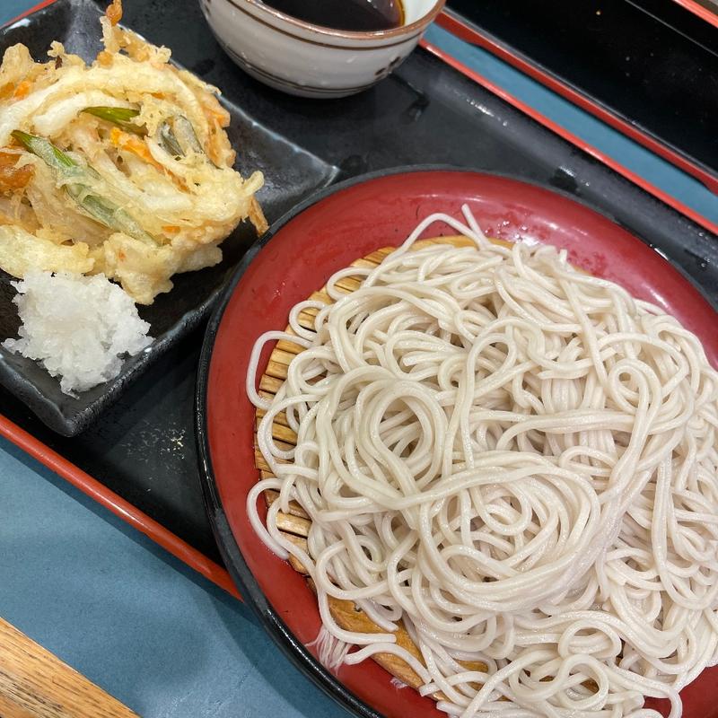 かき揚げ蕎麦(小諸そば 芝浦店)