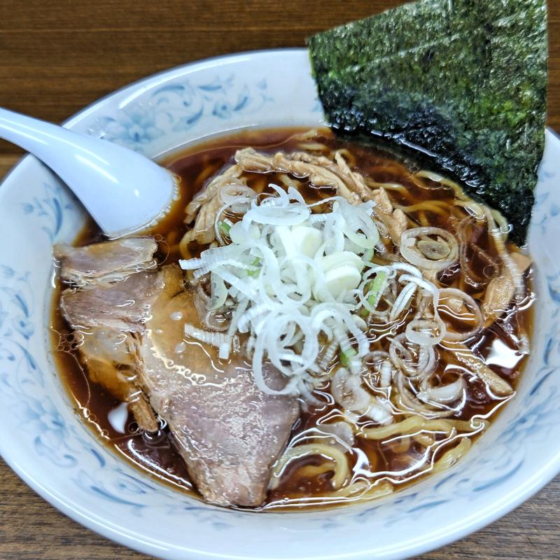 正油ラーメン(北海道ラーメン 来々軒(ライライケン) 本店)