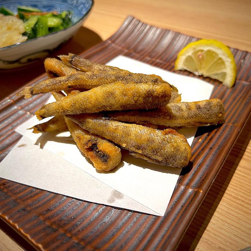 蒲郡産 メヒカリ唐揚げ(蒲郡桔梗屋)