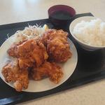 唐揚げ8個定食
