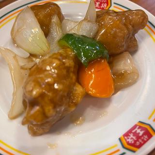 酢豚ジャストサイズ(餃子の王将 三木店)