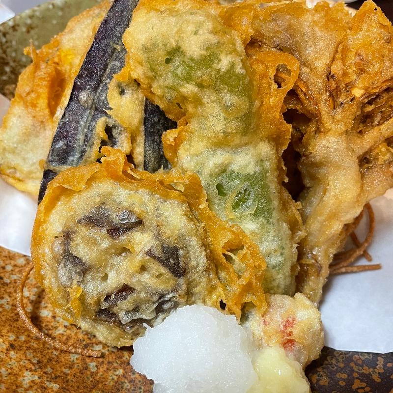天ぷら盛り合わせ(東久留米 砂場 )