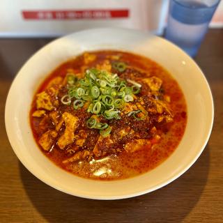 限定麻婆麺+ﾁｰｽﾞﾒｼ(中華そば 花京 天六店)
