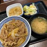 牛丼あたま大盛ねぎだくお新香セット