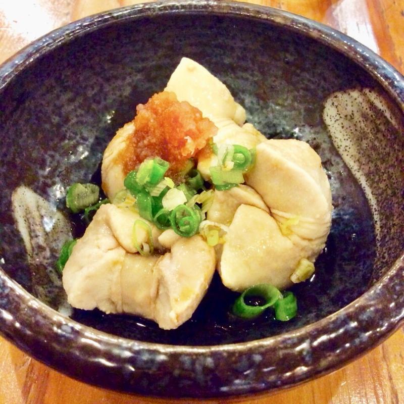 秋鮭の白子ポン酢(屋台居酒屋 大阪 満マル 尼崎店)