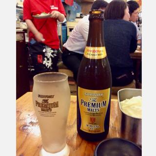瓶ビール(一番搾り中瓶)(屋台居酒屋 大阪 満マル 尼崎店)