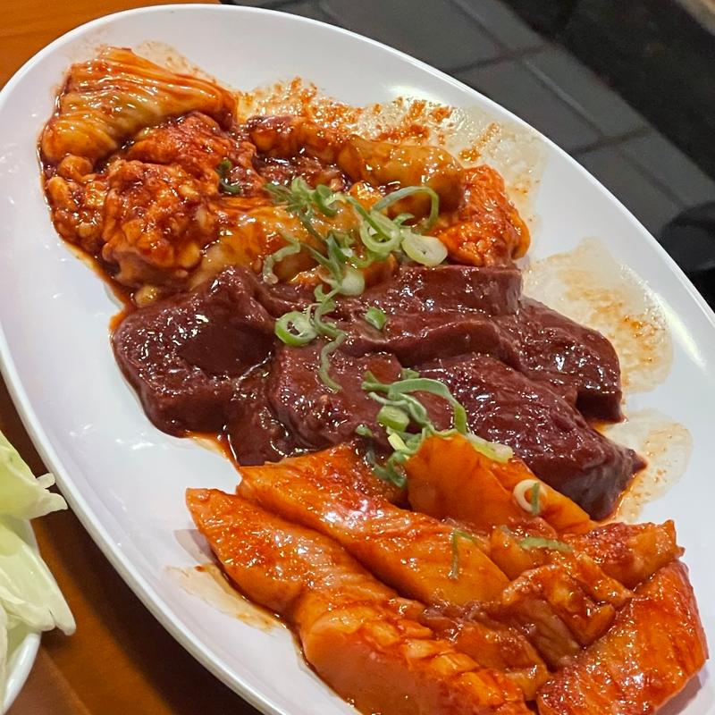 レバー＋テッチャン＋上ミノ(南芳園 )