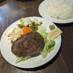 レア塩ハンバーグ(肉の罠)