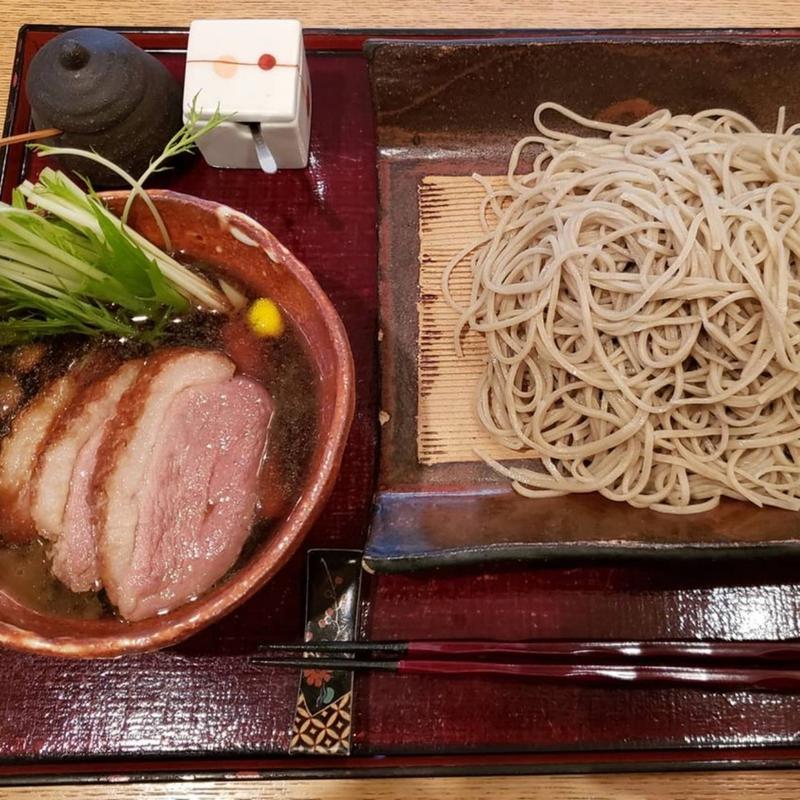 鴨せいろ十割そば(蕎千花 きょうせんか)