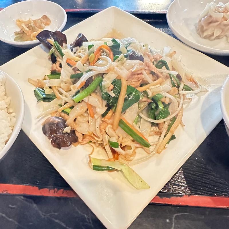 野菜盛り炒め　ランチセット(鉄龙山厚木店(鉄龍山))