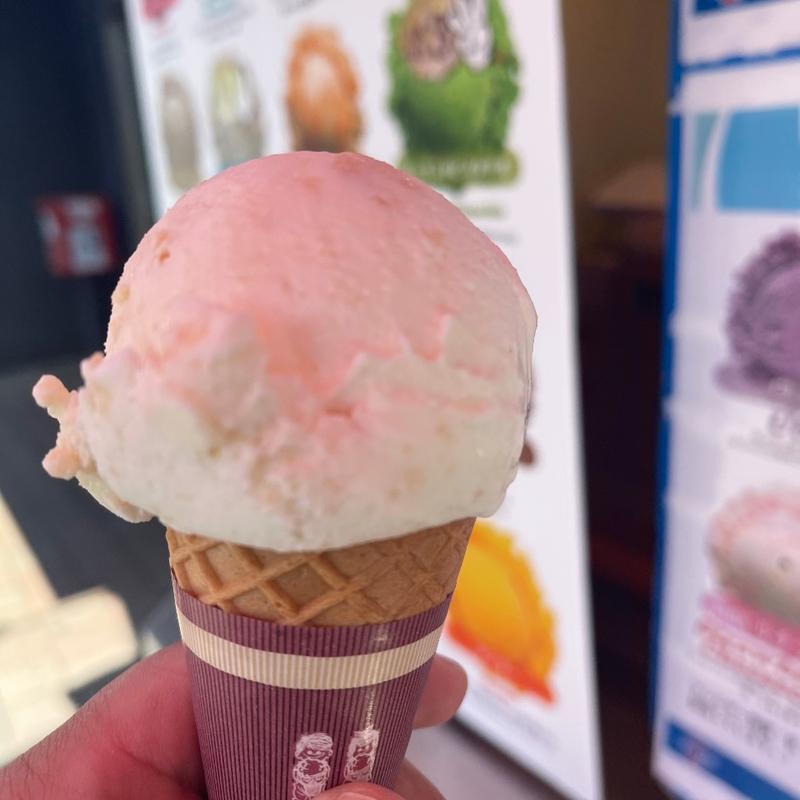 ブルーシールアイス(塩ちんすこう)(土山ＳＡ（上下線）)