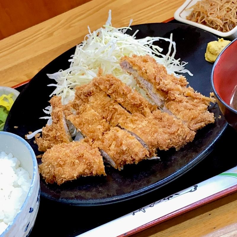 ヒレカツ定食(とんかつ青柳)