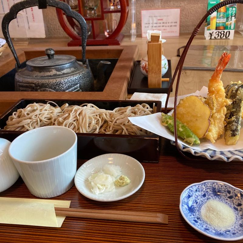 天ぷらせいろ蕎麦(桃前)