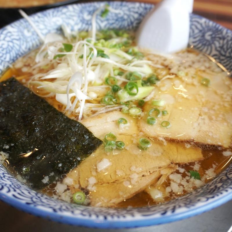 魚介醤油中華そば(らーめん 林家 甘木本店)