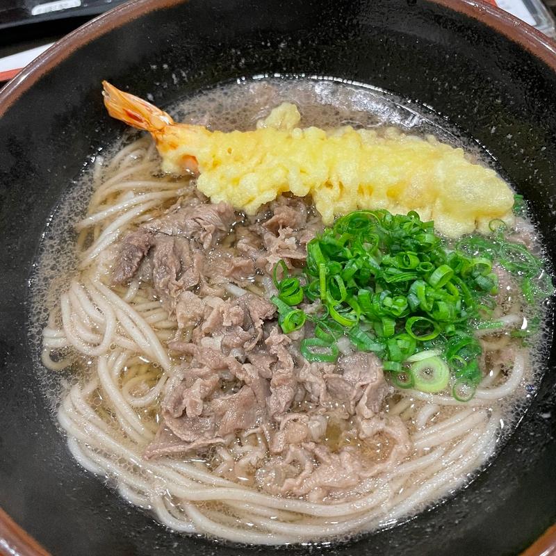 肉天蕎麦(だし屋 寿々とね (すずとね))