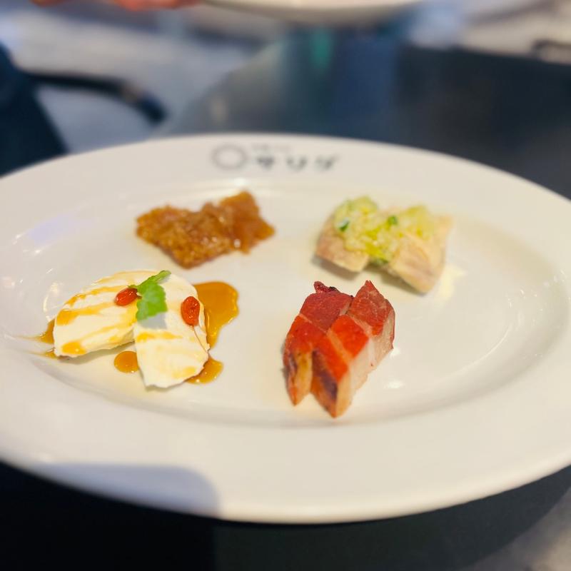 前菜盛り合わせ(中華バル サワダ)