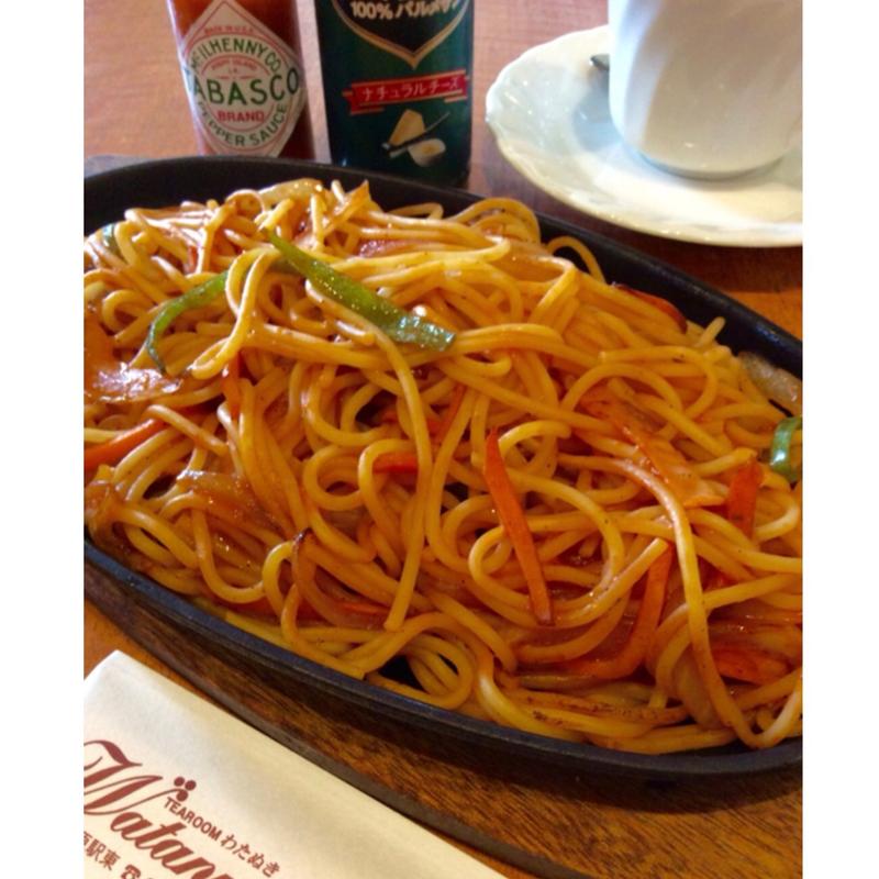 スパゲティナポリタン(ティールーム わたぬき （TEAROOM わたぬき）)