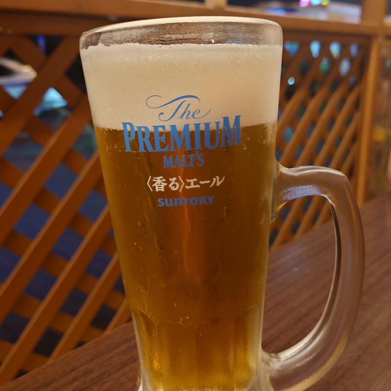 香るエール生 中ジョッキ(沸騰焼烤猪小妖)