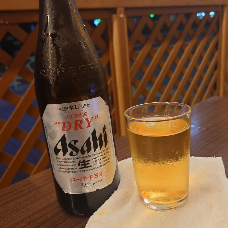 アサヒスーパードライ（中瓶）(沸騰焼烤猪小妖)