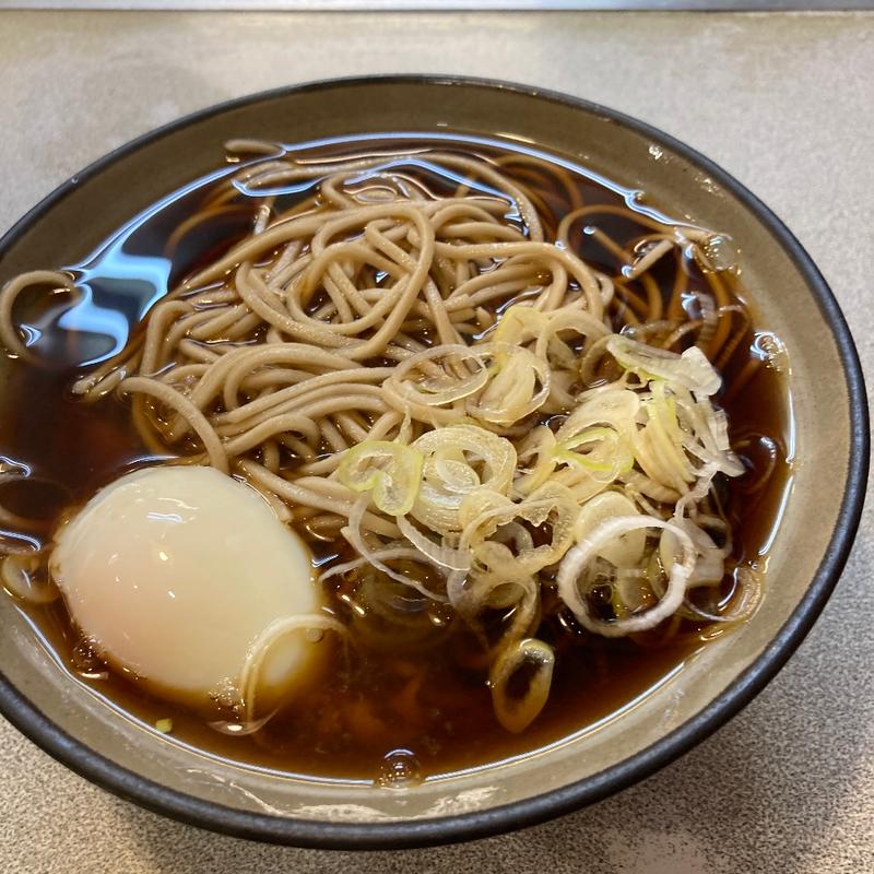 玉子そば(かめや 神田西口店)