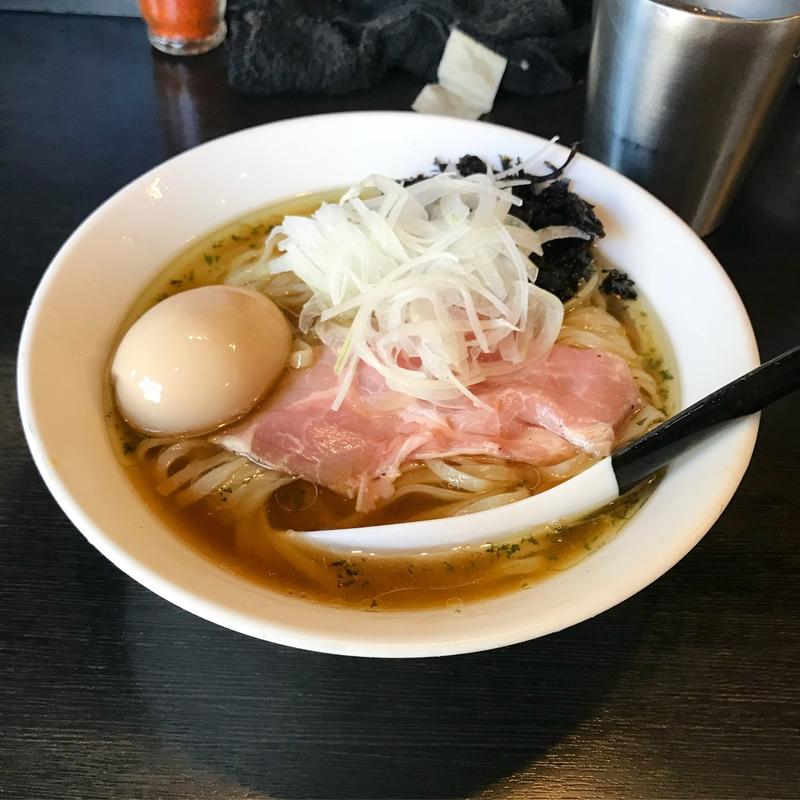 味玉冷やし煮干しそば(陽はまたのぼる)