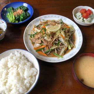 野菜炒め定食(さか江食堂 )