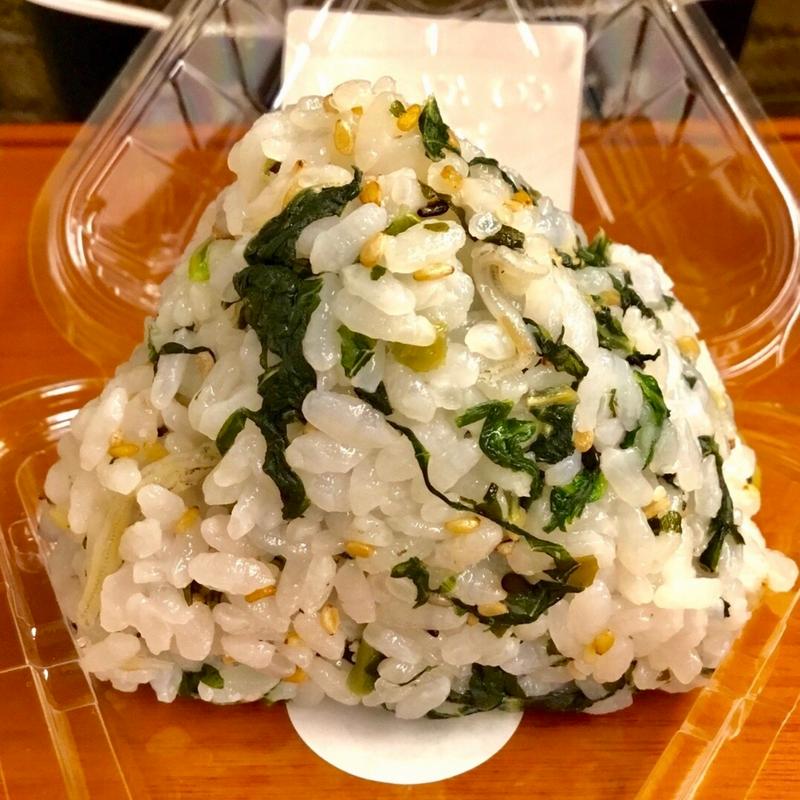 広島菜と音戸ちりめん おむすび(膳七 広島新幹線 名店街店)