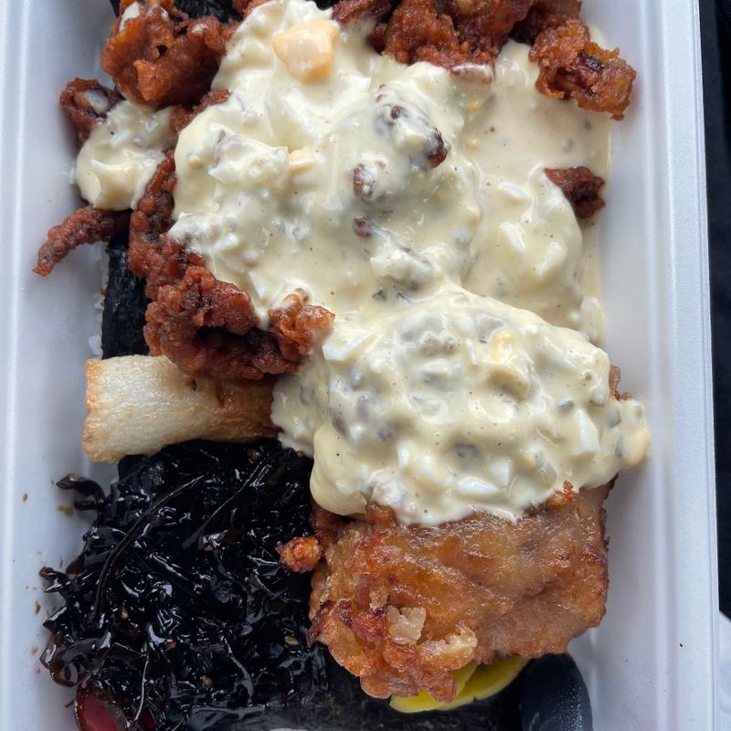 イカ弁、唐揚げ追加(おべんとう タル助)