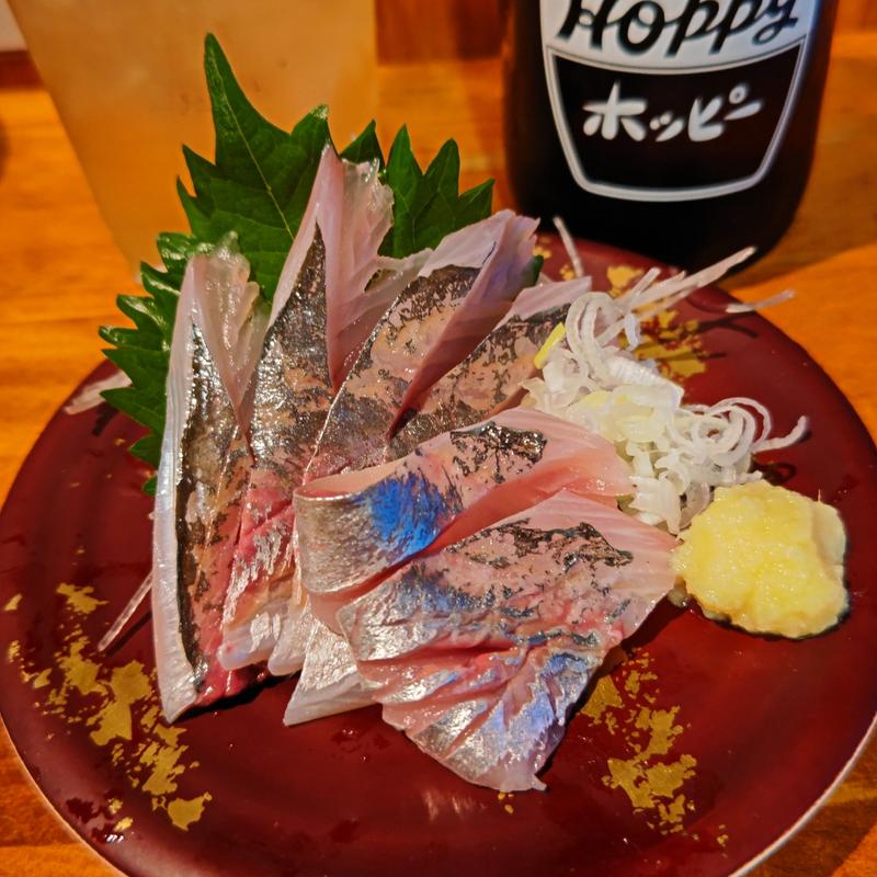地アジ(魚参 横浜西口店)