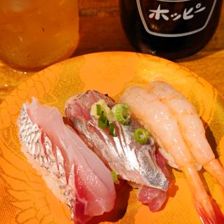 おまかせ3貫(魚参 横浜西口店)